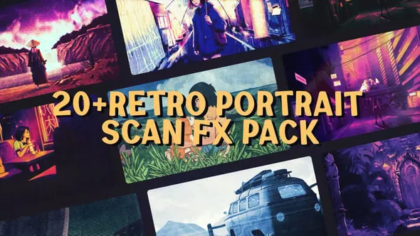 Videohive - Retro Portrait Scan FX – VHS Grunge Texture & Analog Frame Pack - 58793185 1 Videohive - Retro Portrait Scan FX – VHS Grunge Texture & Analog Frame Pack - 58793185