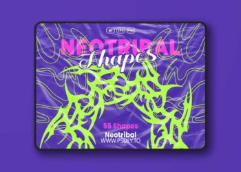 CreativeMarket - Neotribal Shapes Pack 196290479