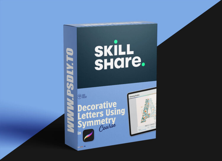 Decorative Letters Using Symmetry in Procreate 1 Decorative Letters Using Symmetry in Procreate