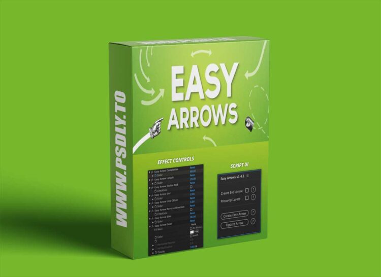 Aescripts - Easy Arrows v1.5.4 1 Easy Arrows v1.5.4
