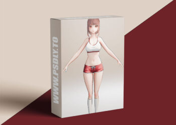 Gumroad - Anime Run - Blender modelling full process videos and Project files