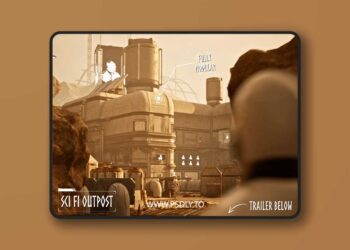 Modular Sci Fi Outpost (Sci Fi Outpost, Sci Fi Base, Sci Fi , Outpost, Mars) [5.1 – 5.6]