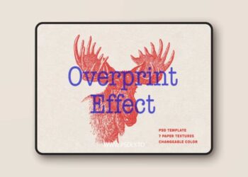 Overprint PSD Effects for Photoshop