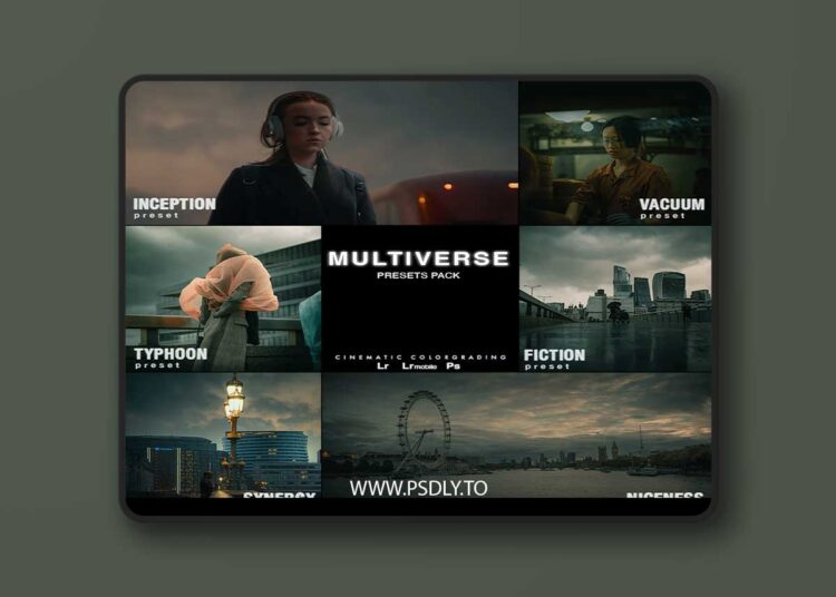 Pattakes Pictures - Multiverse Cinematic Presets Pack 1 Pattakes Pictures - Multiverse Cinematic Presets Pack