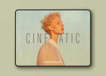 Retro Vintage Cinematic Photo Effect for Photoshop