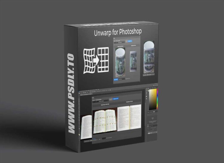 Aescripts - Unwarp V1.0.2 for Photoshop 1 Aescripts - Unwarp V1.0.2 for Photoshop