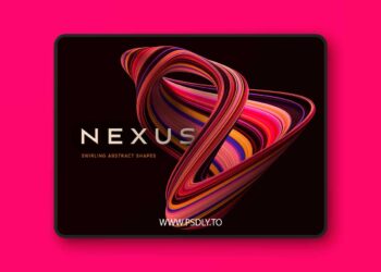 Chromasupply - Nexus: Swirling Abstract Shapes