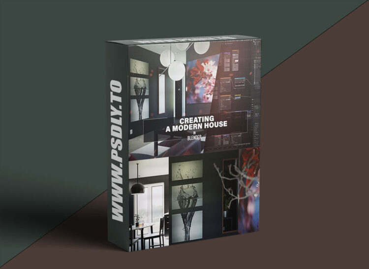 Eldamar Studio - Creating a Modern House In Blender Course 1 Eldamar Studio - Creating a Modern House In Blender Course