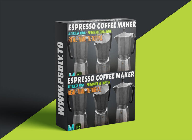 Patreon - Espresso Coffee Maker 3D Tutorial Video 1 Patreon - Espresso Coffee Maker 3D Tutorial Video