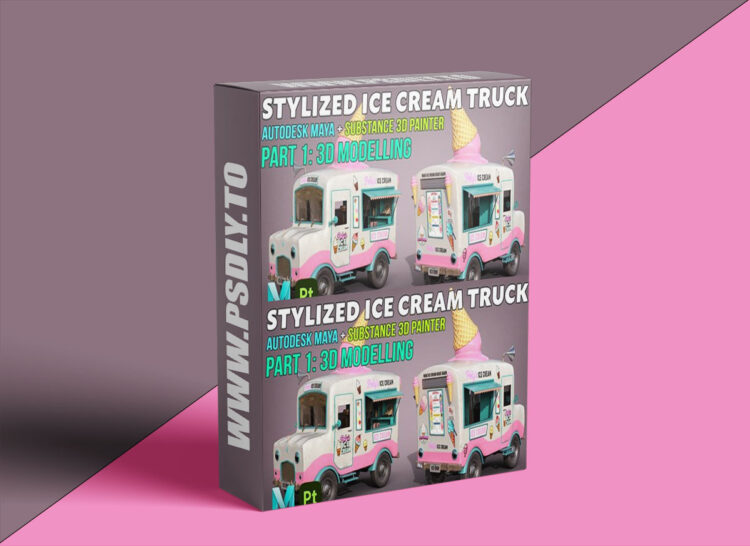 Patreon - Stylized Ice Cream Truck 3D Tutorial 1 Patreon - Stylized Ice Cream Truck 3D Tutorial