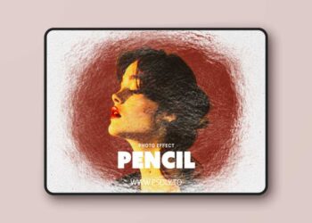 Pencil Sketching Photo Effect for Photoshop