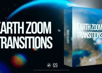 Videohive - Earth Zoom Transitions for DaVinci Resolve - 59534418