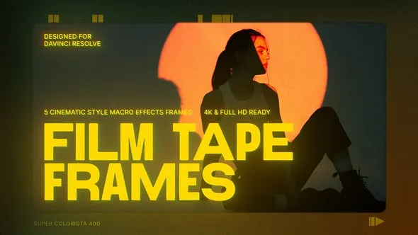Videohive - Film Tape Frames | DR - 59951925 1 Film Tape Frames | DR