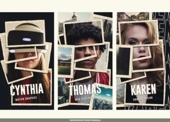 Videohive - Mosaic Photo Stories - 59803944