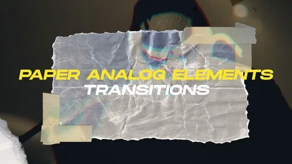Videohive - Paper Analog Elements Transitions - 59897340 1 Videohive - Paper Analog Elements Transitions - 59897340