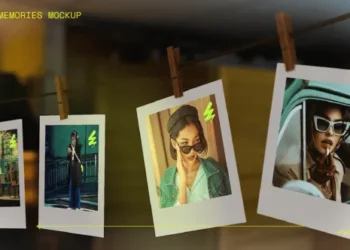 Videohive - Photo Memories Mockup - 59935347