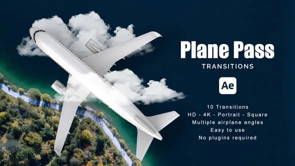 Videohive - Plane Pass Transitions - 59979870 1 Videohive - Plane Pass Transitions - 59979870