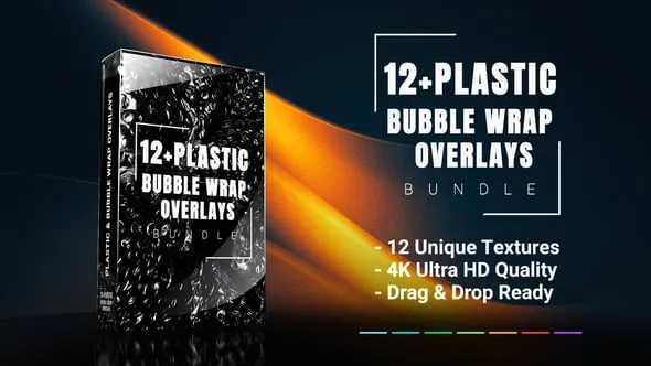 Videohive - Plastic Wrap Overlays – Bubble Textures, Crumpled Foil & Distressed Effects - 59794675 1 Videohive - Plastic Wrap Overlays – Bubble Textures, Crumpled Foil & Distressed Effects - 59794675