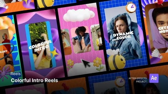 Videohive - Reels - Colorful Intro After Effects Project Files - 59593346 1 Videohive - Reels - Colorful Intro After Effects Project Files - 59593346