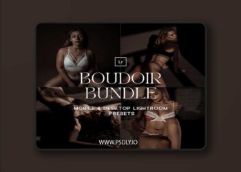 100+ Boudoir Bundle Mobile & Desktop Lightroom Presets