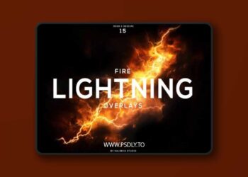 Fire Lightning Overlays