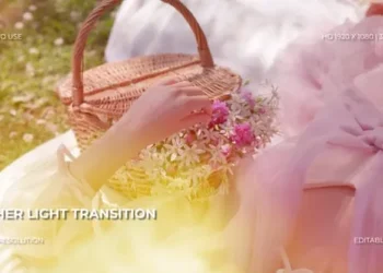 Videohive - Ether Light Transition - 60480964