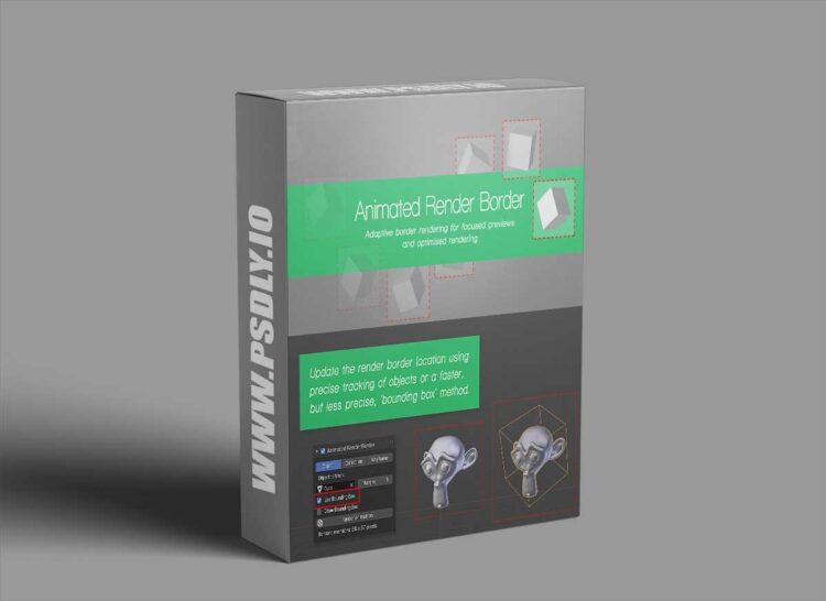 Animated Render Border v3.0.7 for Blender 1 Animated Render Border v3.0.7 for Blender