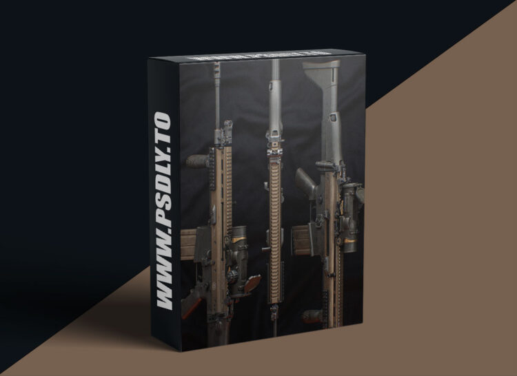 Artstation – Ultimate 3D Game Ready Weapon Tutorial – SCAR 1 Artstation – Ultimate 3D Game Ready Weapon Tutorial – SCAR
