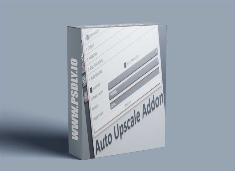 Auto Upscale Addon v0.0.6 for Blender 1 Auto Upscale Addon v0.0.6 for Blender