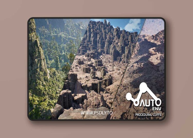 AutoEnv Procedural Rock Cliffs (5.6) 1 AutoEnv Procedural Rock Cliffs (5.6)