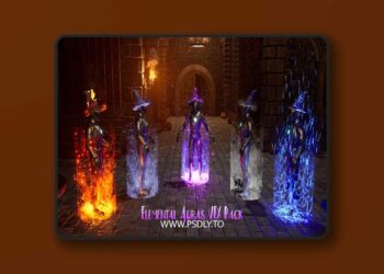 Elemental Auras VFX Pack (4.27 and 5.0 – 5.7)