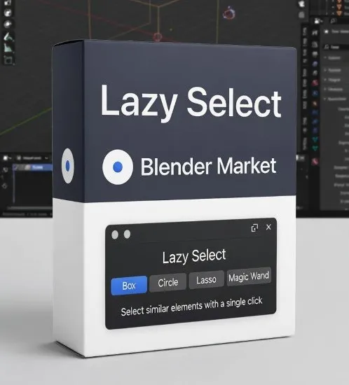 Lazy Select v1.0.1 for Blender 1 Lazy Select v1.0.1 for Blender