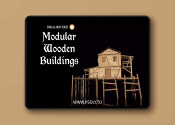 Modular Wooden Buildings (Modular House, Houses, Modular Building) v1.0