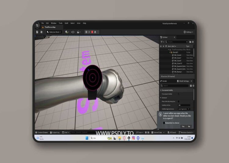 Radar Watch System (5.4+) for Unreal Engine 1 Radar Watch System (5.4+)