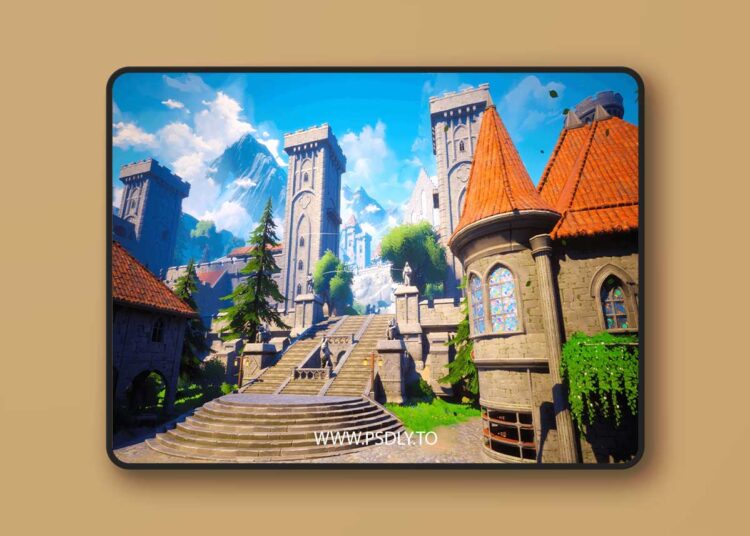 Stylized Fantasy Castle Environment (5.1 – 5.7) 1 Stylized Fantasy Castle Environment (5.1 – 5.7)