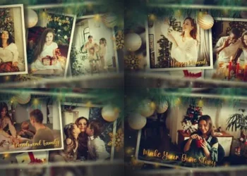 Videohive Christmas Photo Slideshow 60718221