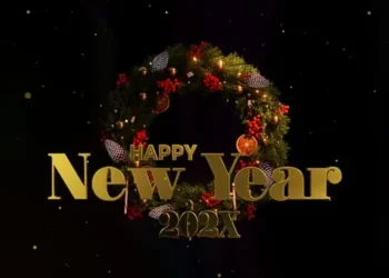 Videohive Christmas Wreath Countdown 60873440