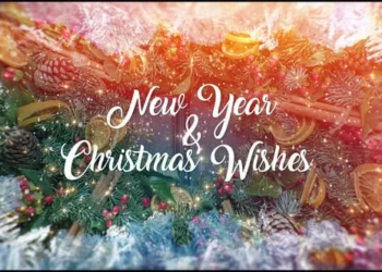 Videohive Christmas and New Year Wishes 23035677