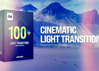 Videohive Cinematic Light Transitions 60879259