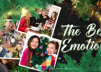 Videohive Family New Year Slideshow MORGT 60777637