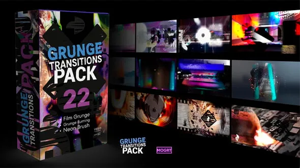 Videohive - Grunge Transitions Pack | MOGRT - 60798490 1 Videohive Grunge Transitions Pack MOGRT 60798490
