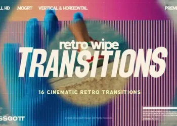 Videohive Retro Transitions 60536267