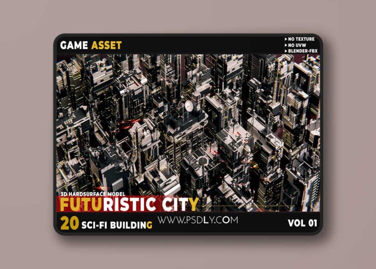 20 SCI-FI BUILDING FUTURISTIC CITY VOL 01 1 20 SCI-FI BUILDING FUTURISTIC CITY VOL 01