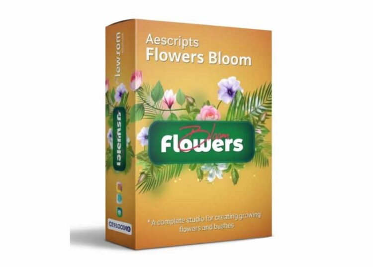 Aescripts - Flowers Bloom 1.1.2 1 Aescripts Flowers Bloom 1.1.2