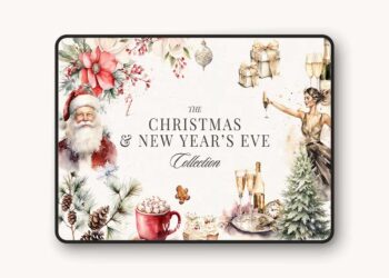 Christmas Watercolor Collection