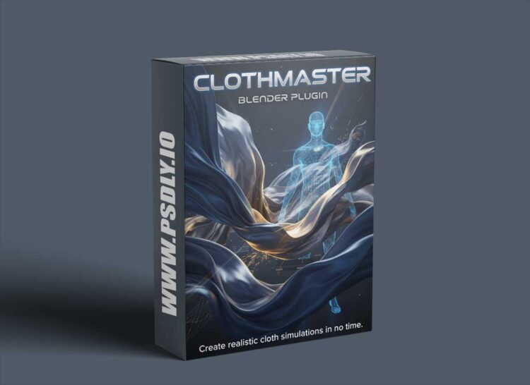 ClothMaster (Blender Add-on) v3 1 ClothMaster Blender Add on v3