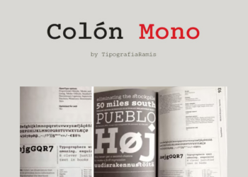 Colon Mono Font Family 8xOTF