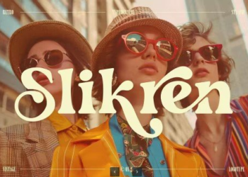 Creativemarket Slikren Vintage Retro Serif Font