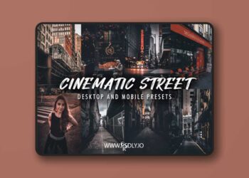 FilterGrade 10 Cinematic Street Lightroom Presets
