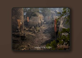 Modular Medieval Town (Medieval Town, Medieval Village, Modular Town, Camp) (5.7)